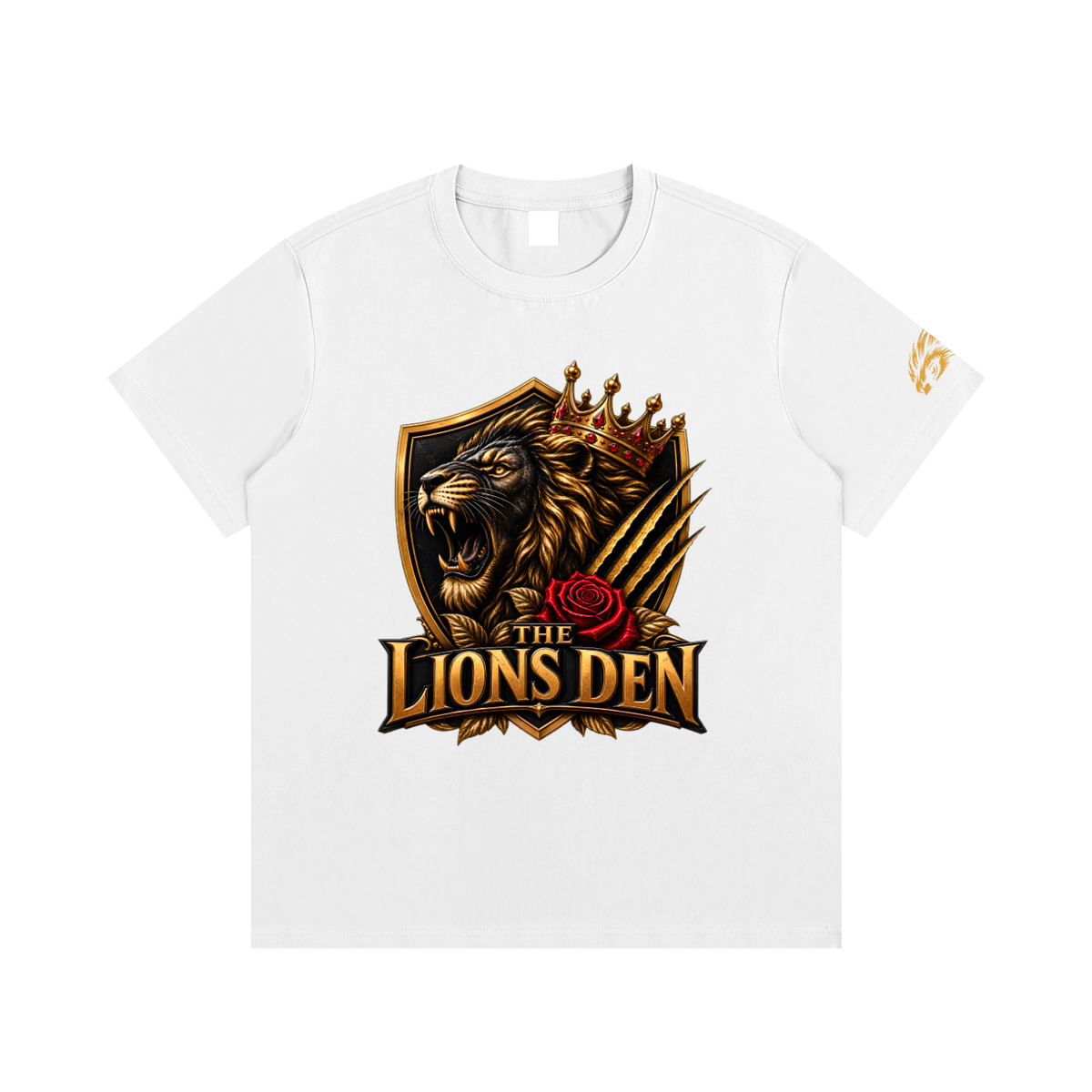 Crowned Lion Roar Essential Cotton Tee