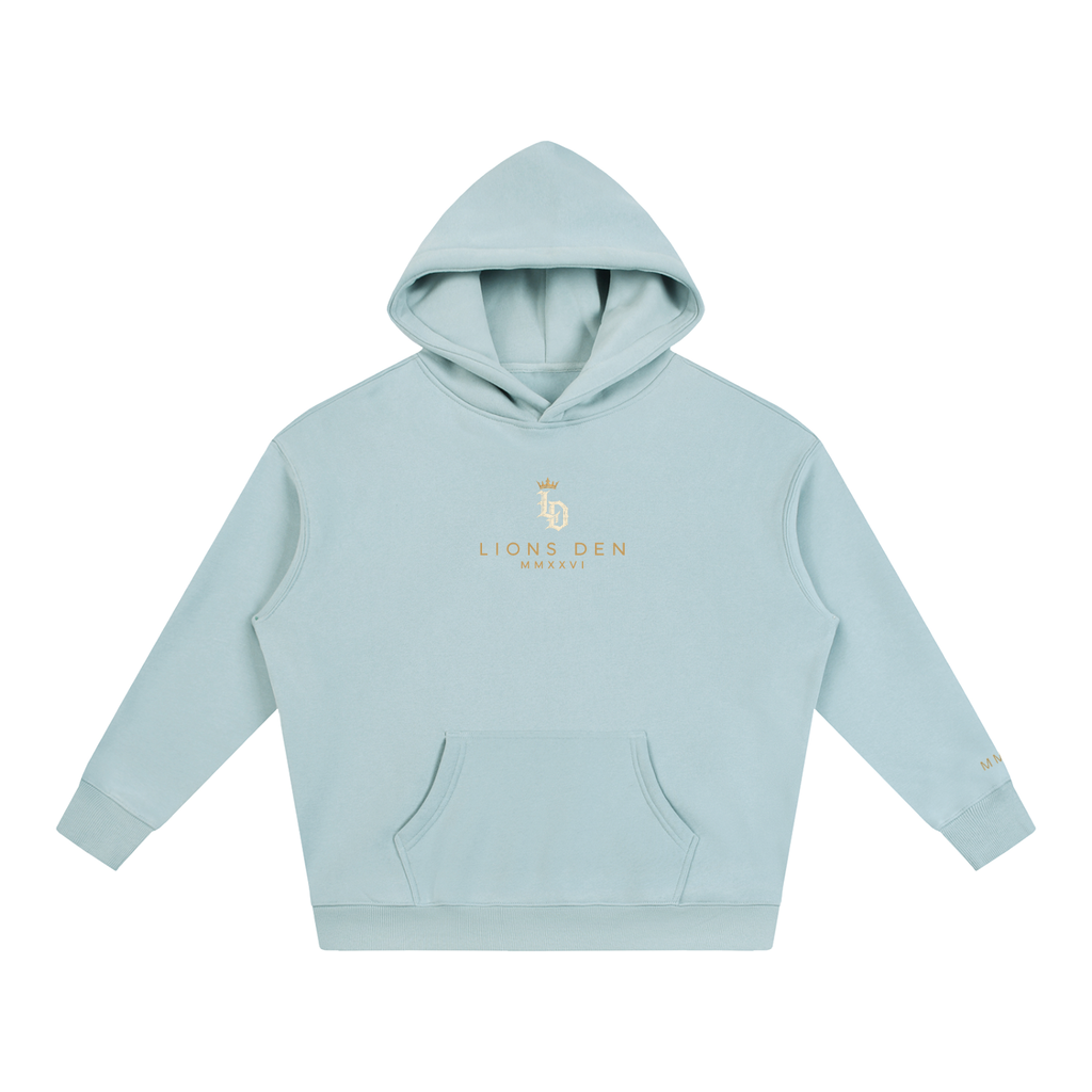 Crowned Gothic LD Oversized Fleece Hoodie