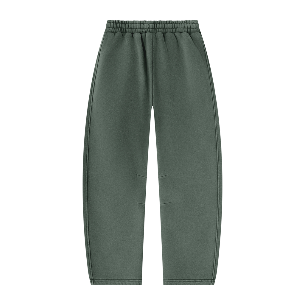 Five Boroughs Crowned LD Barrel-Leg Sweatpants