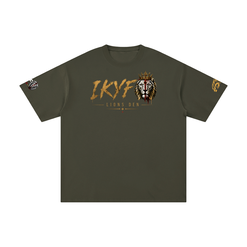 IKYF Lion White Pure Cotton Tee