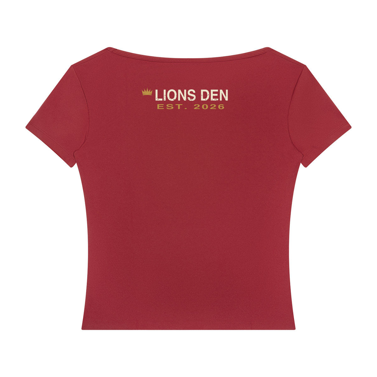 Pretty Untamed Square-Neck Training Tee
