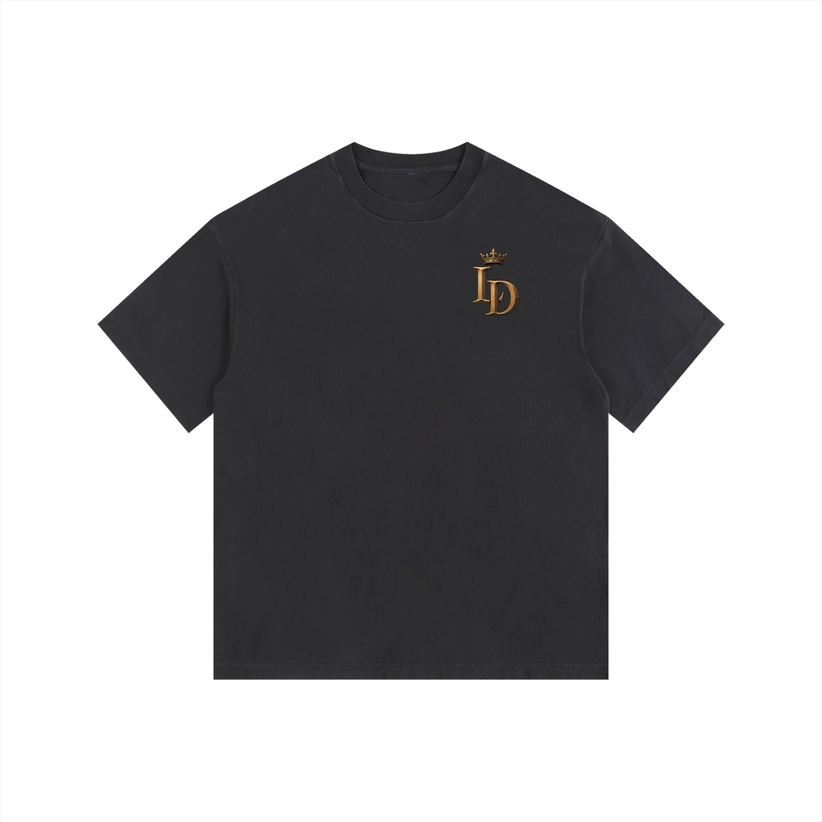 LD Monogram Vintage-Wash Oversized Tee