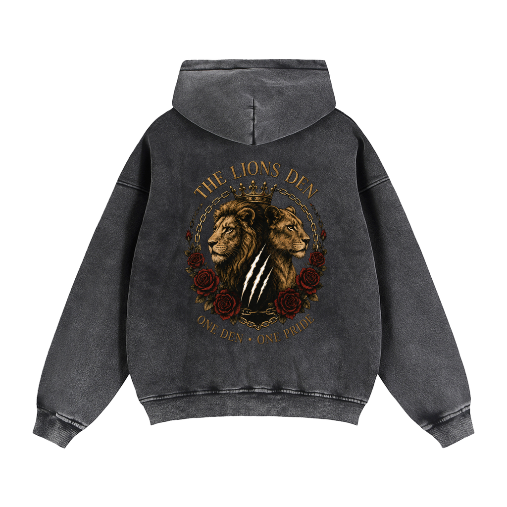 One Den One Pride Snow-Wash Zip Hoodie