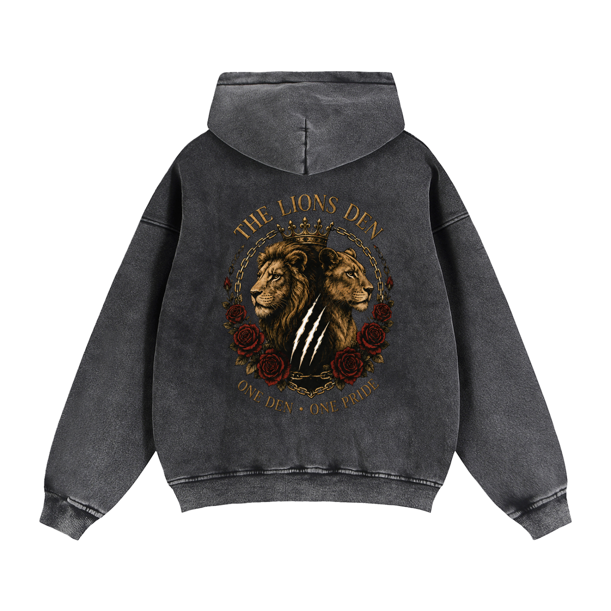 One Den One Pride Snow-Wash Zip Hoodie