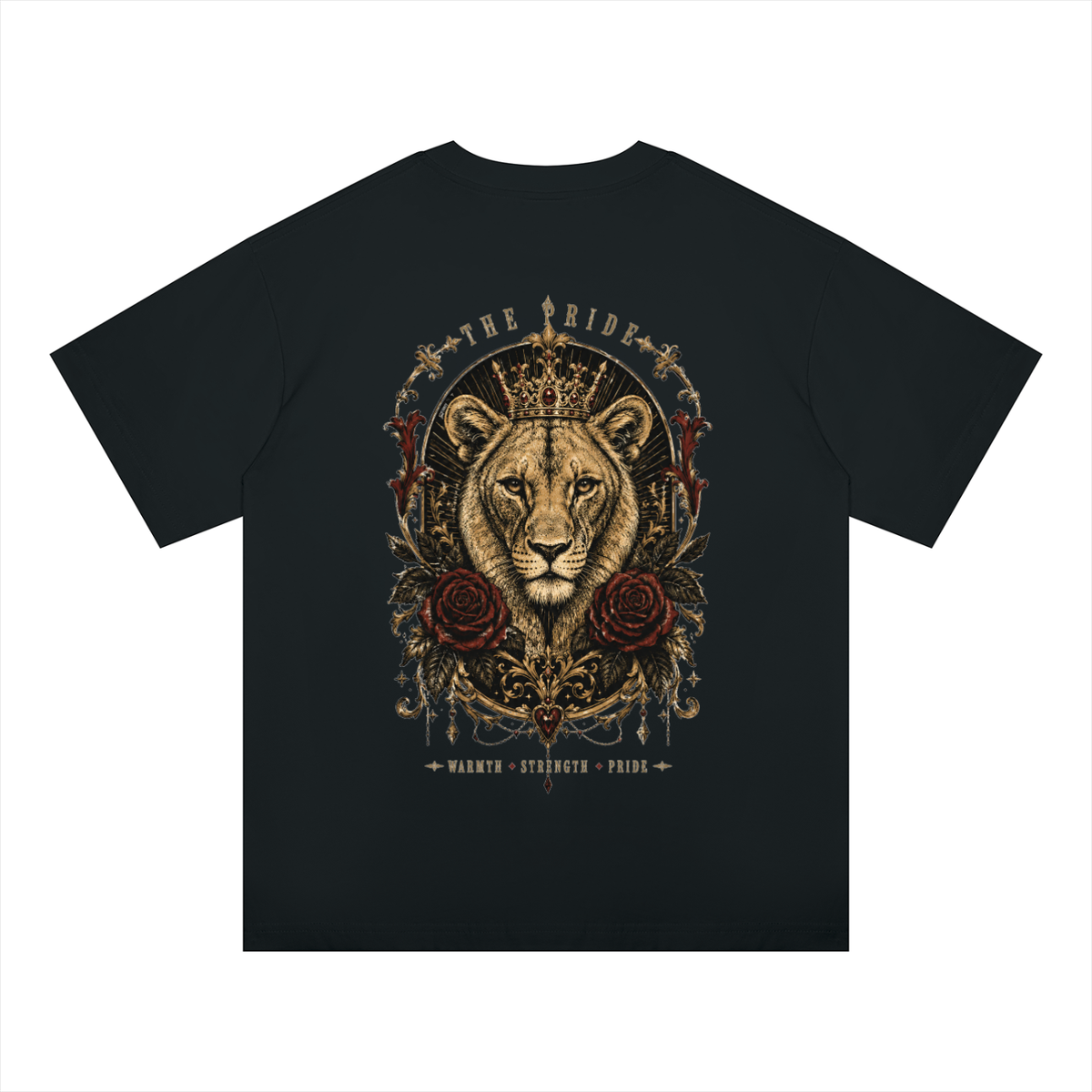 LD Classic Monogram Oversized Drop-Shoulder Tee