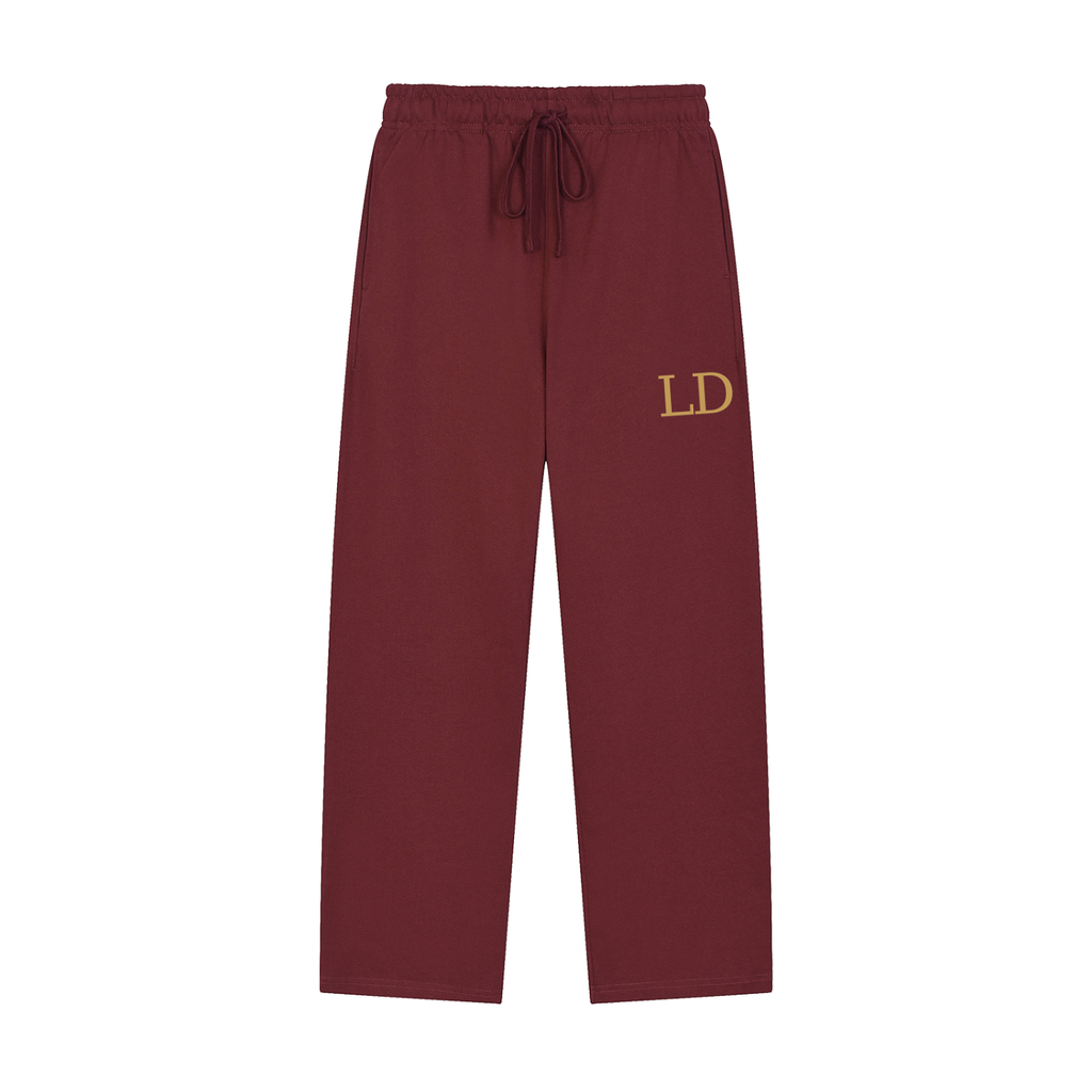 LD Monogram Straight-Leg Sweatpants