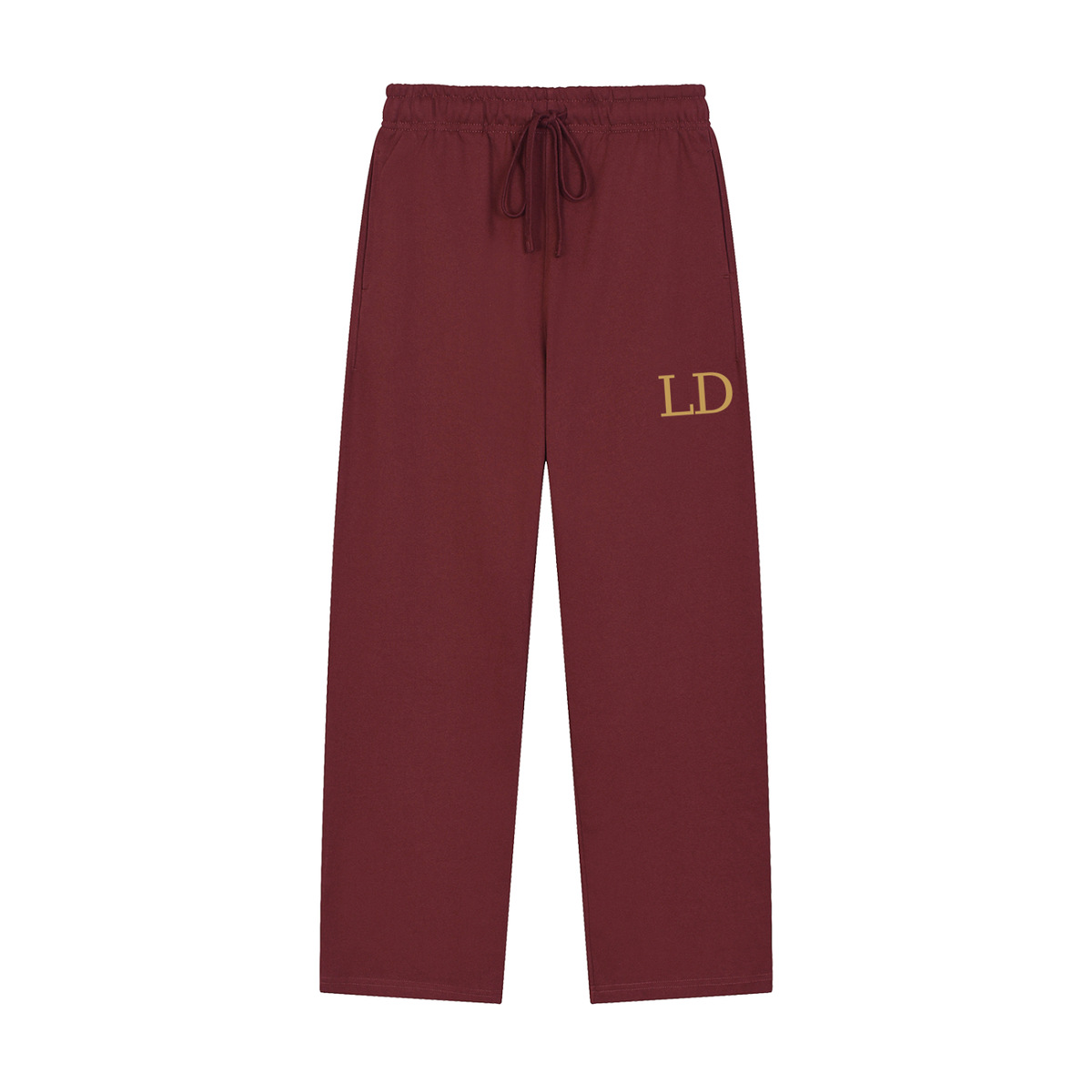 LD Monogram Straight-Leg Sweatpants
