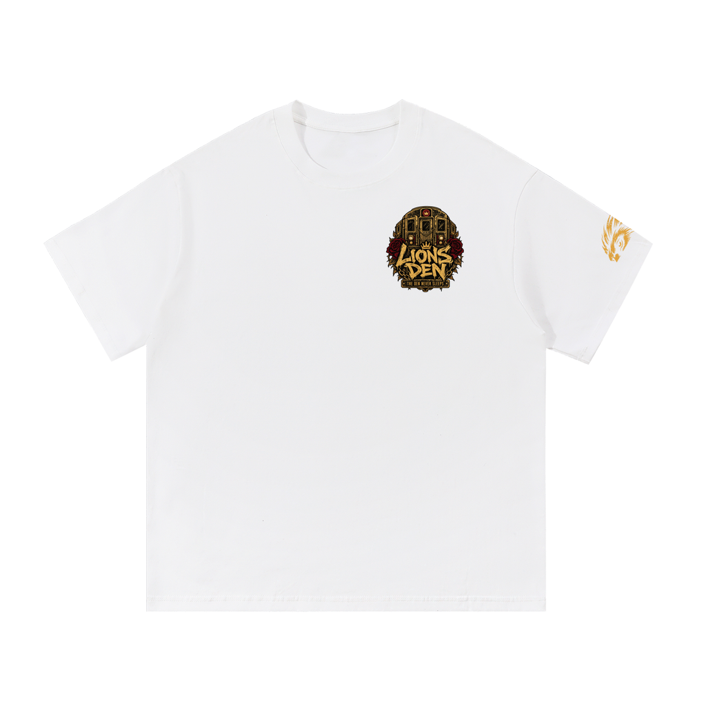 The Den Never Sleeps Subway Oversized Tee