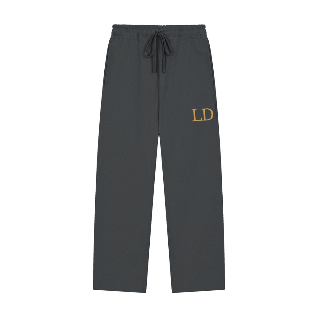LD Monogram Straight-Leg Sweatpants