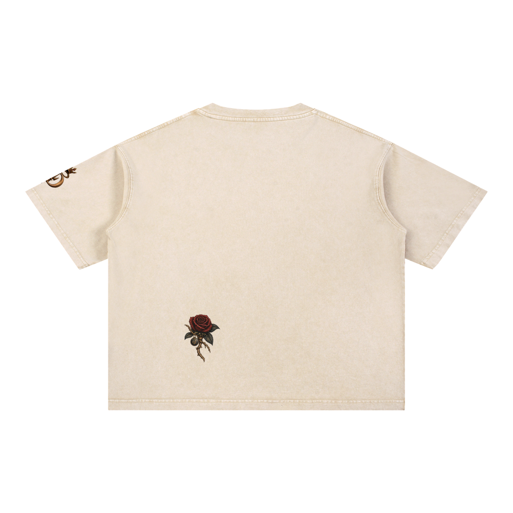 The Pride Lioness Tarot Mineral-Wash Boxy Tee