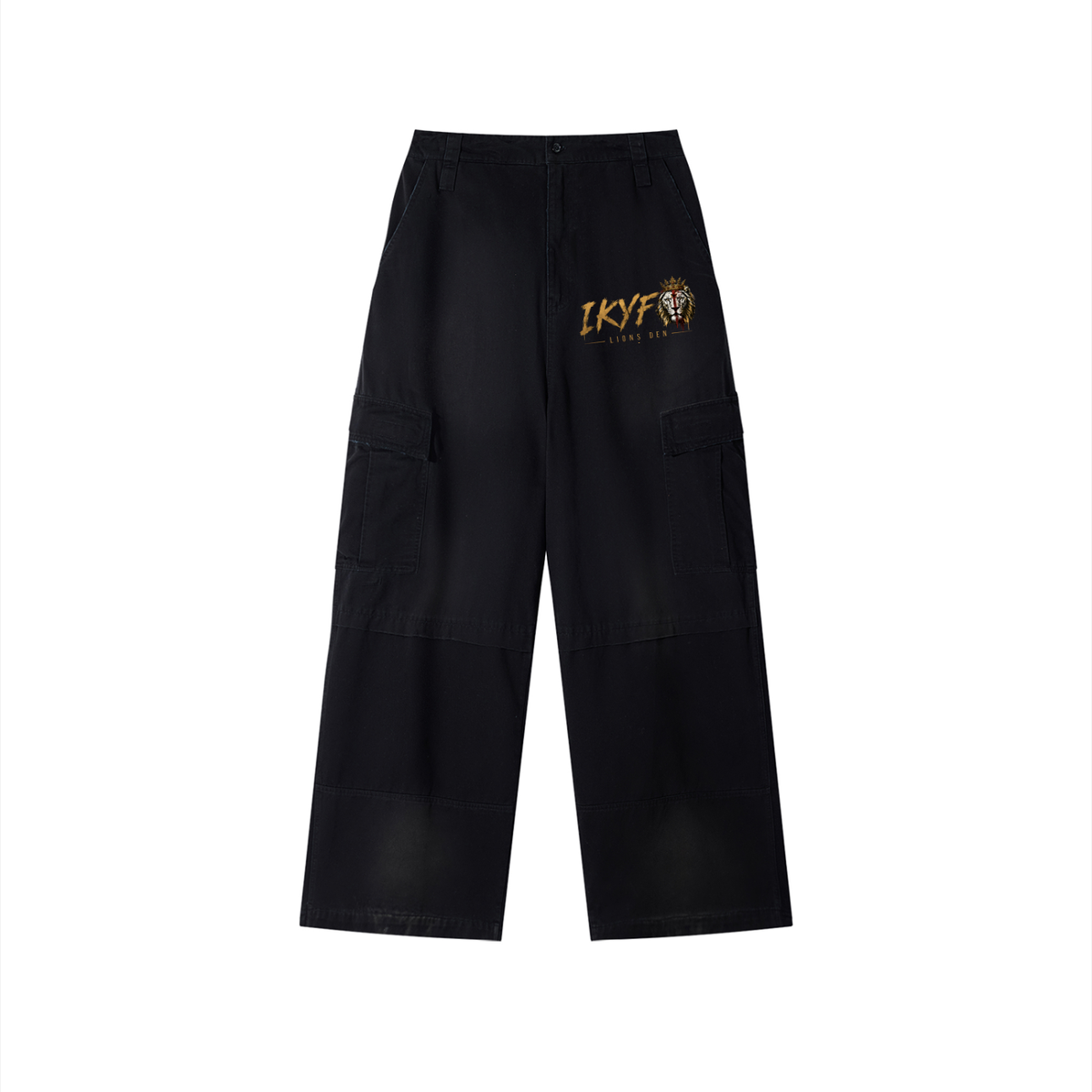 IKYF Crowned Lion Sunfade Cargo Pants