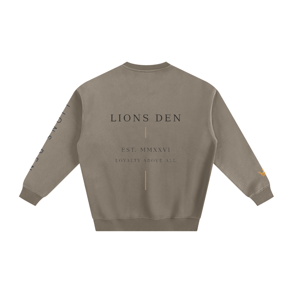 Loyalty Above All Linework Fleece Crewneck