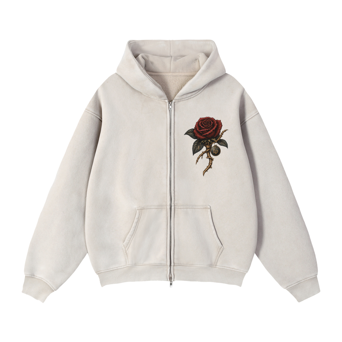 One Den One Pride Snow-Wash Zip Hoodie