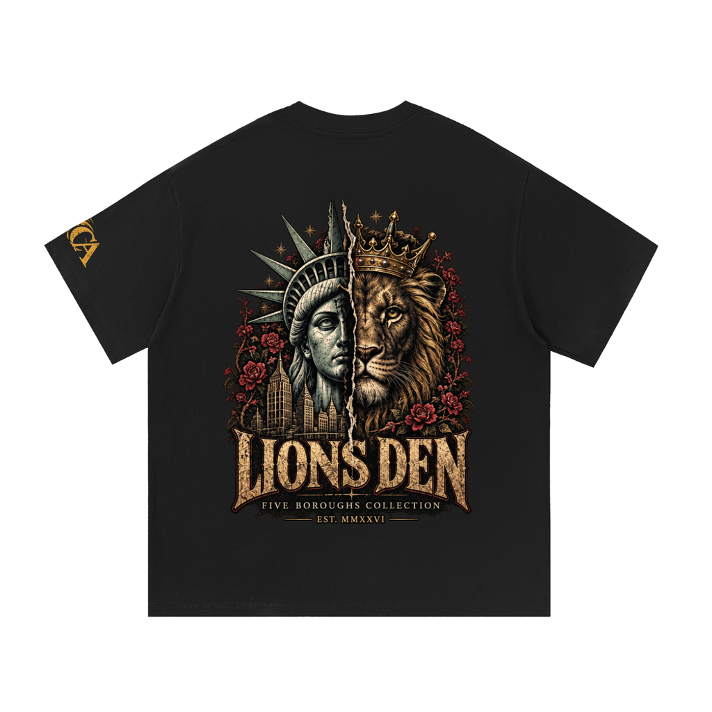 Liberty & Lion Five Boroughs Oversized Tee