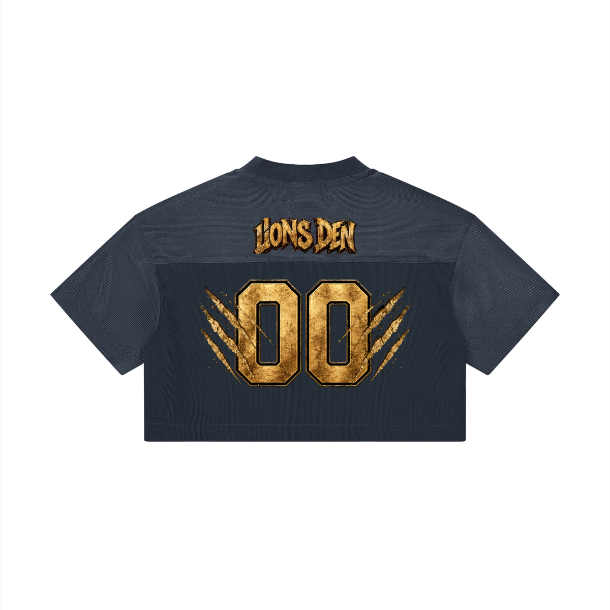 Lions Den The Pride women's cropped paneled V-neck jersey product view 6