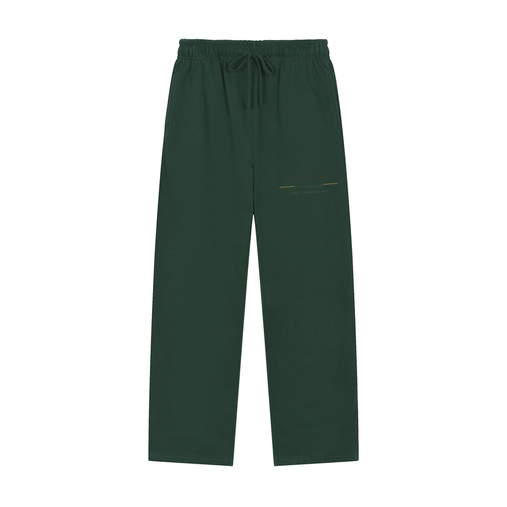 Loyalty Above All Straight-Leg Sweatpants