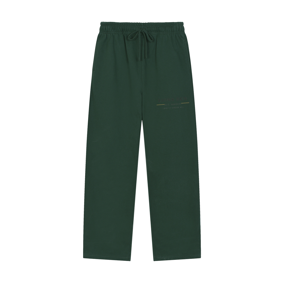 Loyalty Above All Straight-Leg Sweatpants