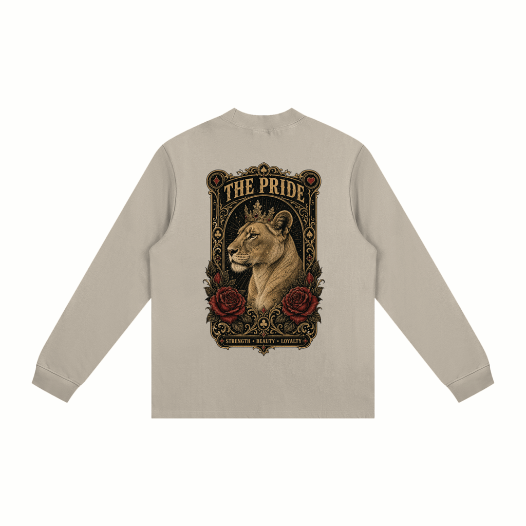 The Pride Lioness Non-Shrink Mock-Neck Sweatshirt