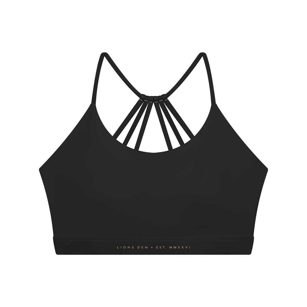 Lions Den MMXXVI Strappy-Back Yoga Bra
