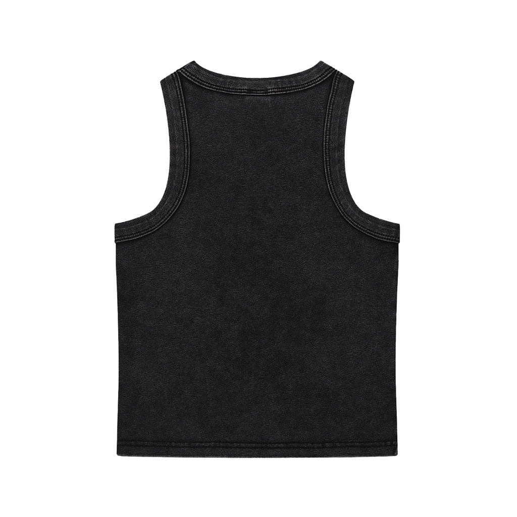 Neon Split Lion Snow-Wash Tank