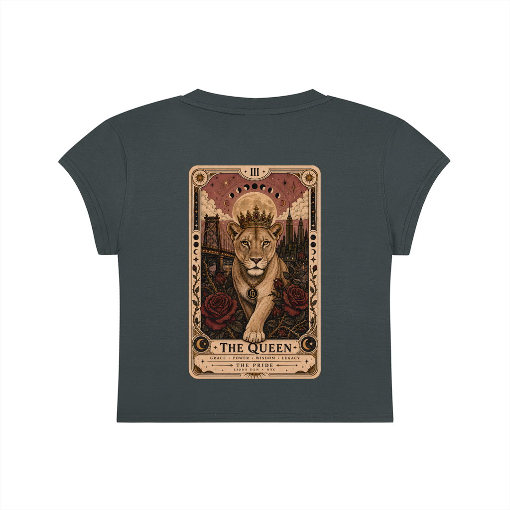 The Queen Lioness Women’s Cropped Tee
