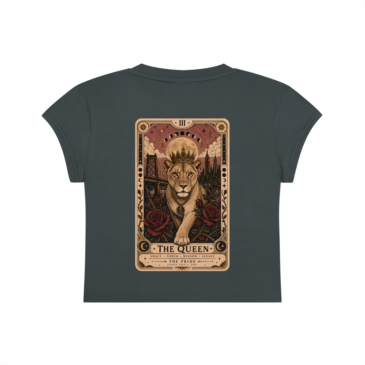 The Queen Lioness Women’s Cropped Tee
