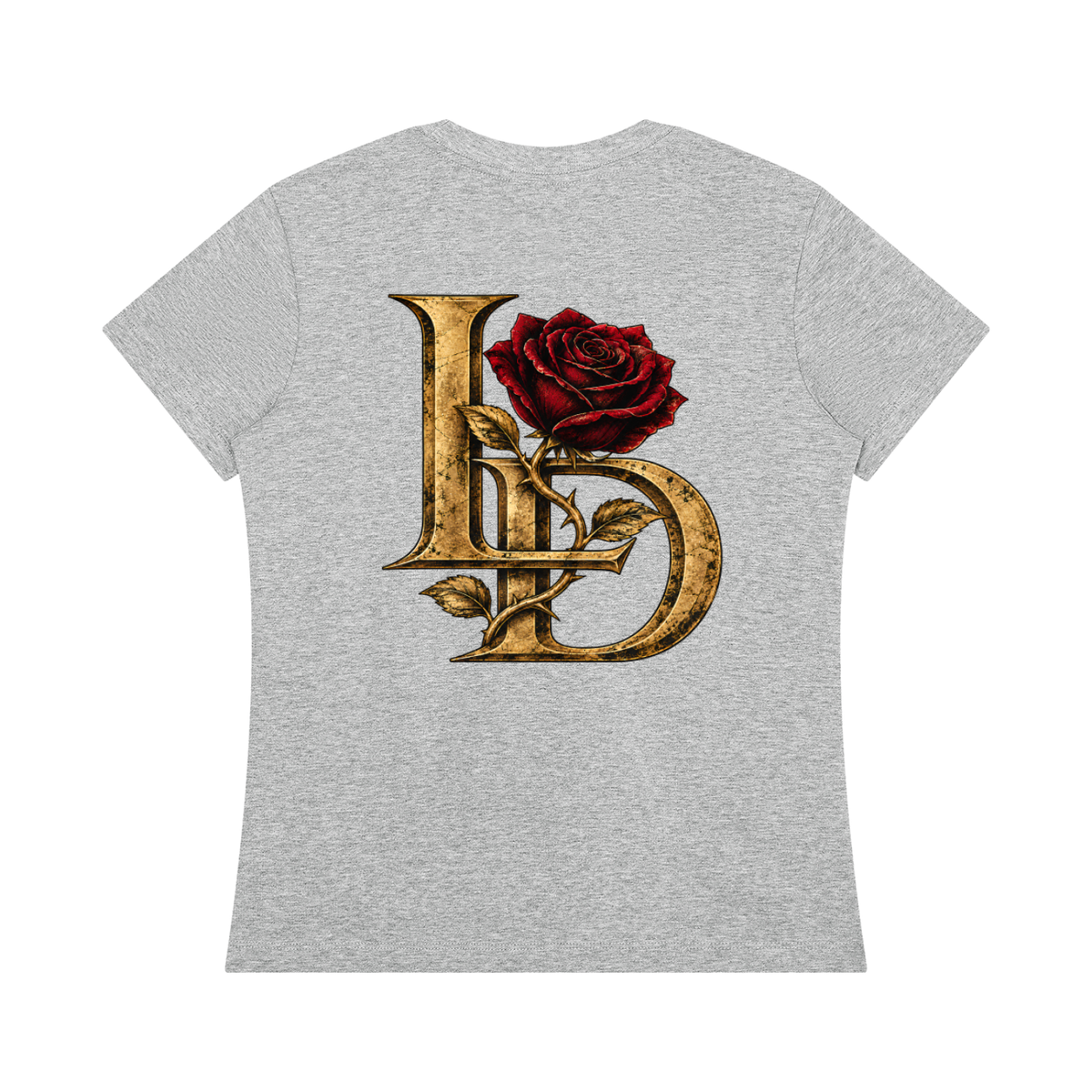 LD Rose Women’s Regular-Fit Crewneck Tee