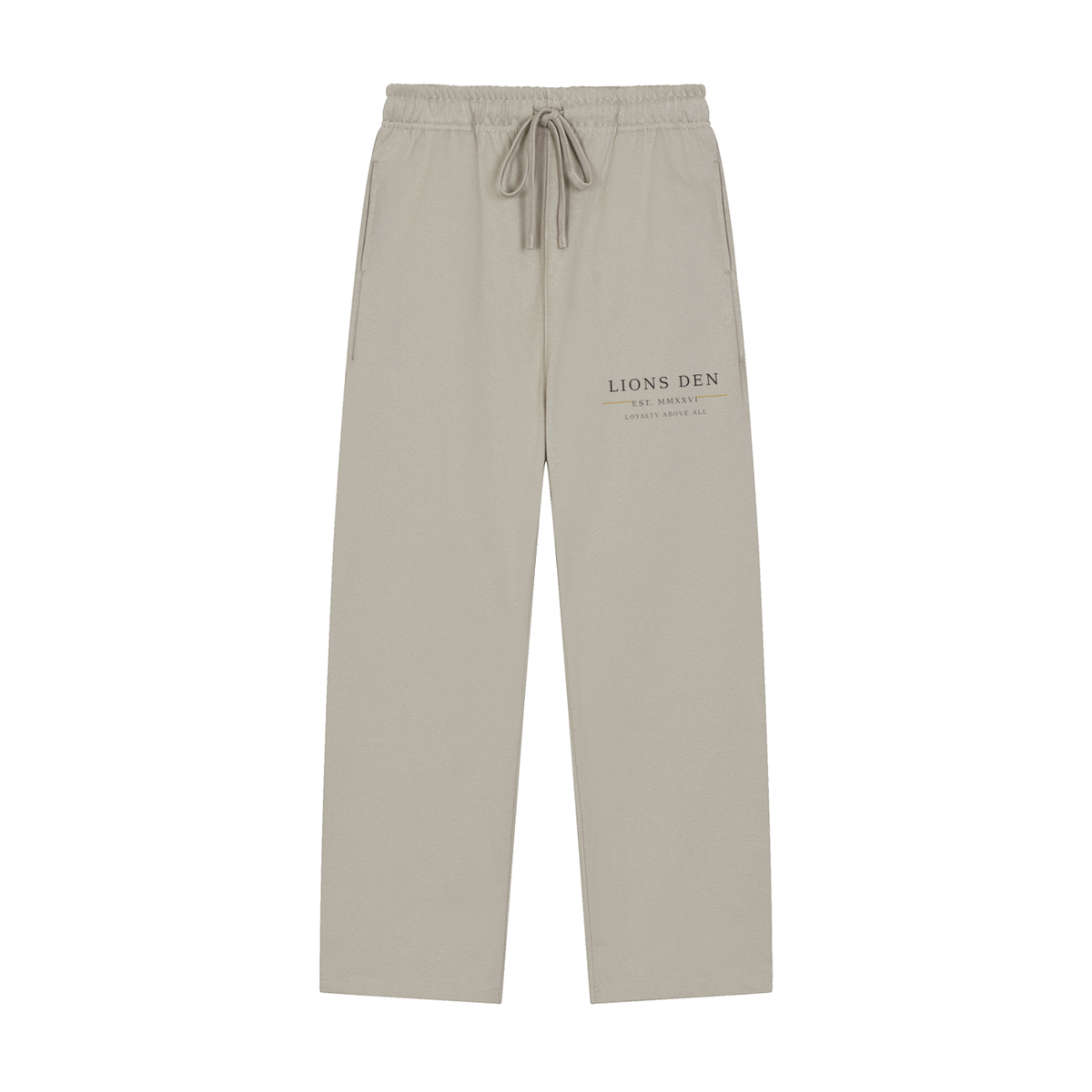 Loyalty Above All Straight-Leg Sweatpants