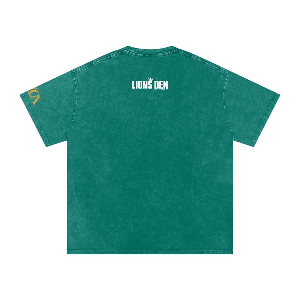 Pride Manifesto Lion Snow-Wash Oversized Tee