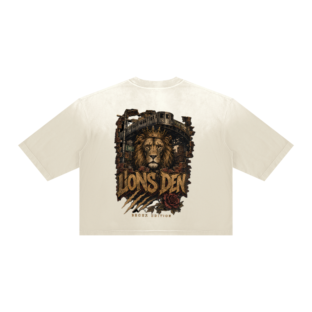 Unisex Vintage Wash Sunfade Boxy T-Shirt