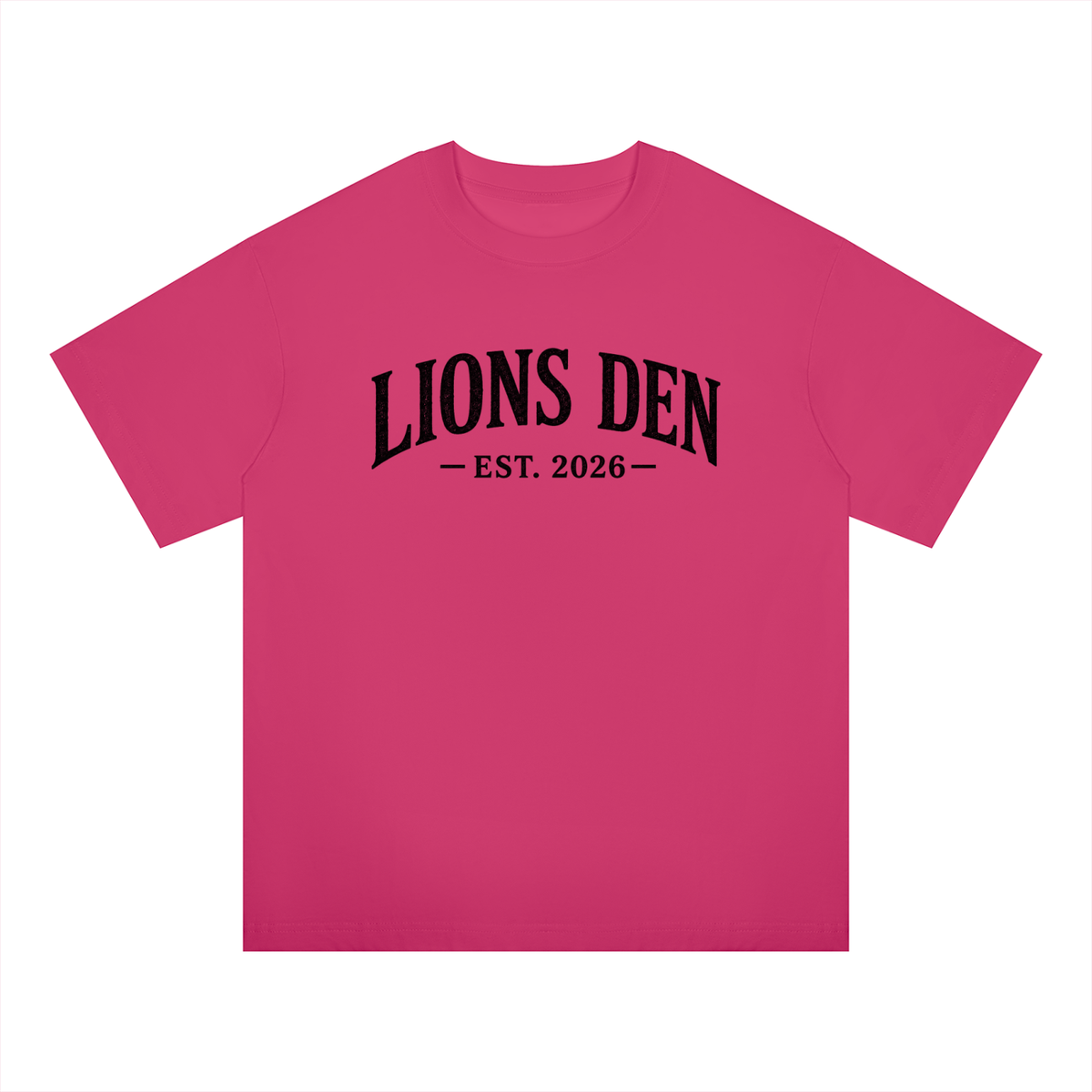 Lions Den Athletic Oversized Drop-Shoulder Tee