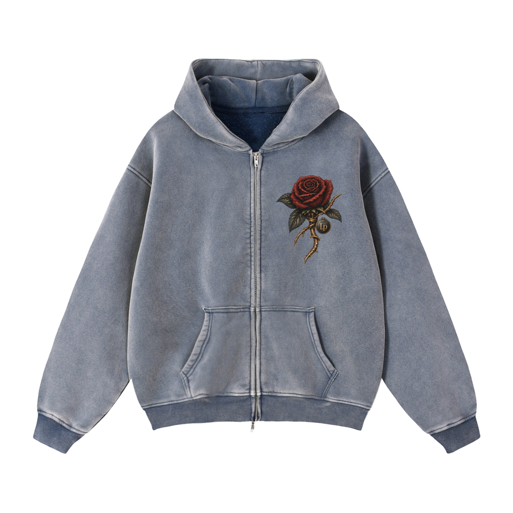 One Den One Pride Snow-Wash Zip Hoodie
