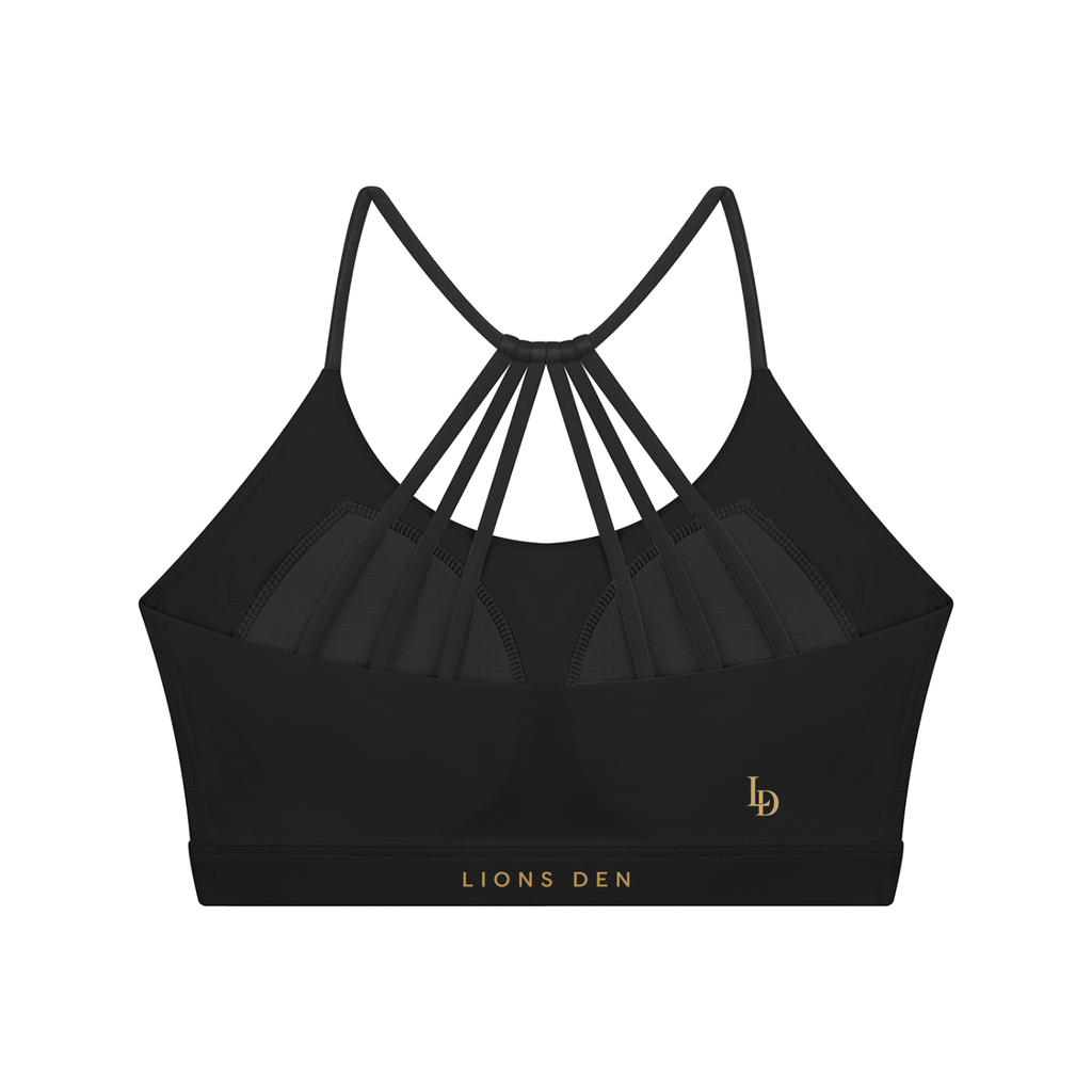 Lions Den MMXXVI Strappy-Back Yoga Bra