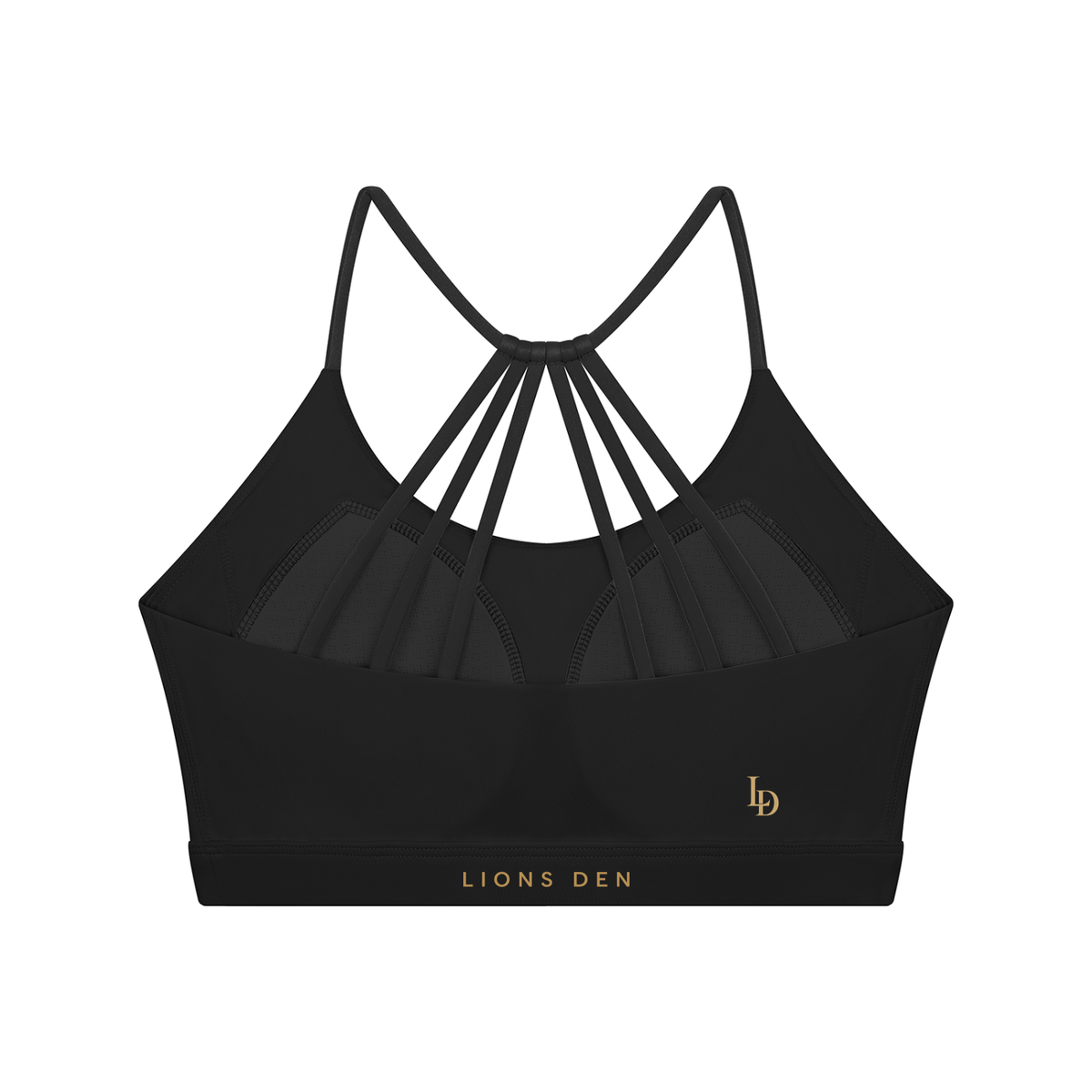 Lions Den MMXXVI Strappy-Back Yoga Bra