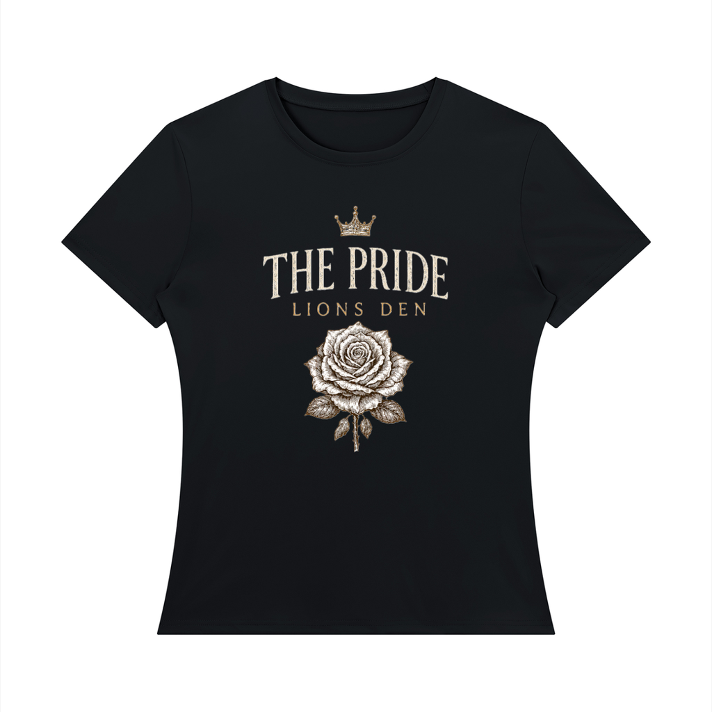 The Pride White Rose Women’s Regular-Fit Tee
