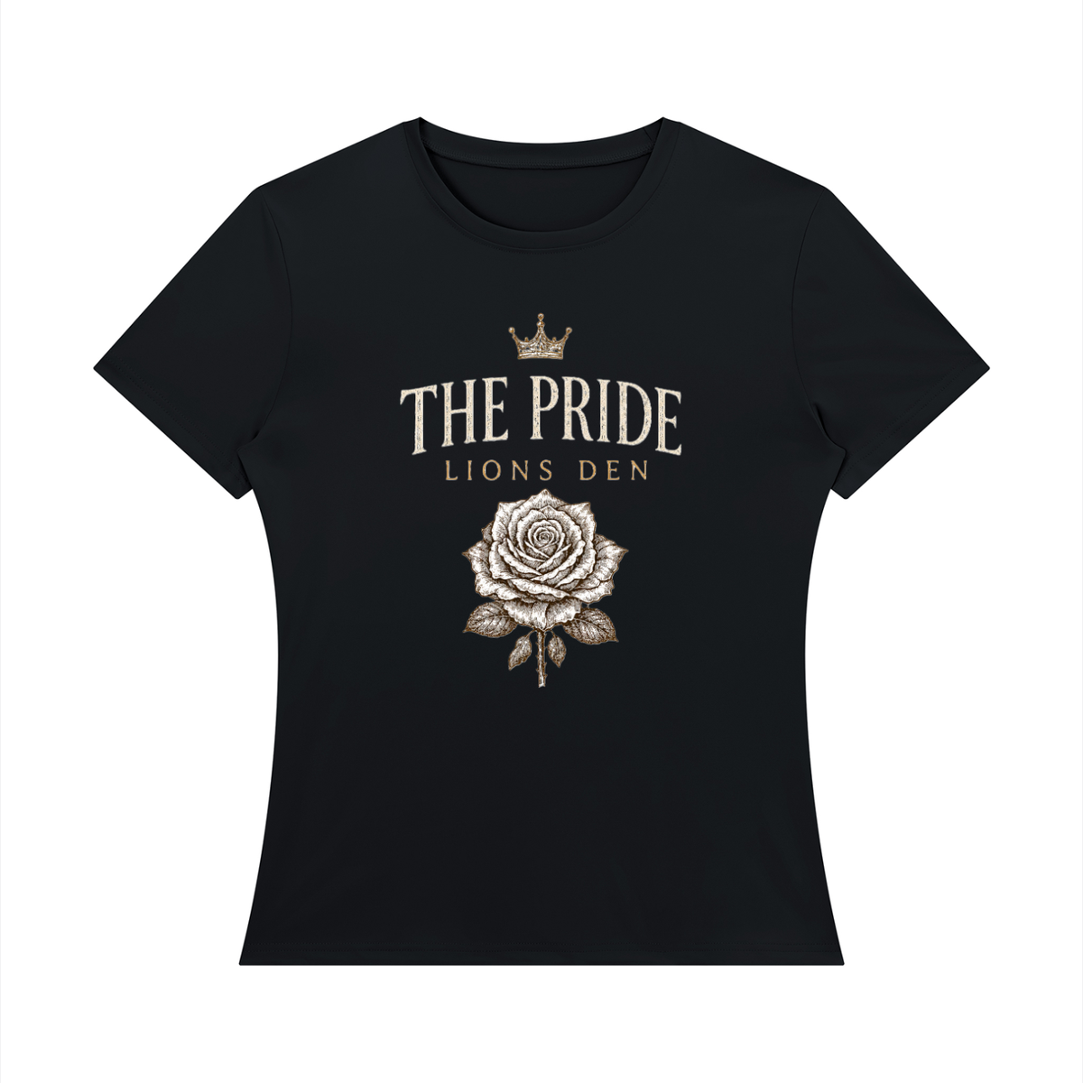 The Pride White Rose Women’s Regular-Fit Tee