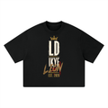 IKYF Vertical Lion Heavyweight Boxy Tee