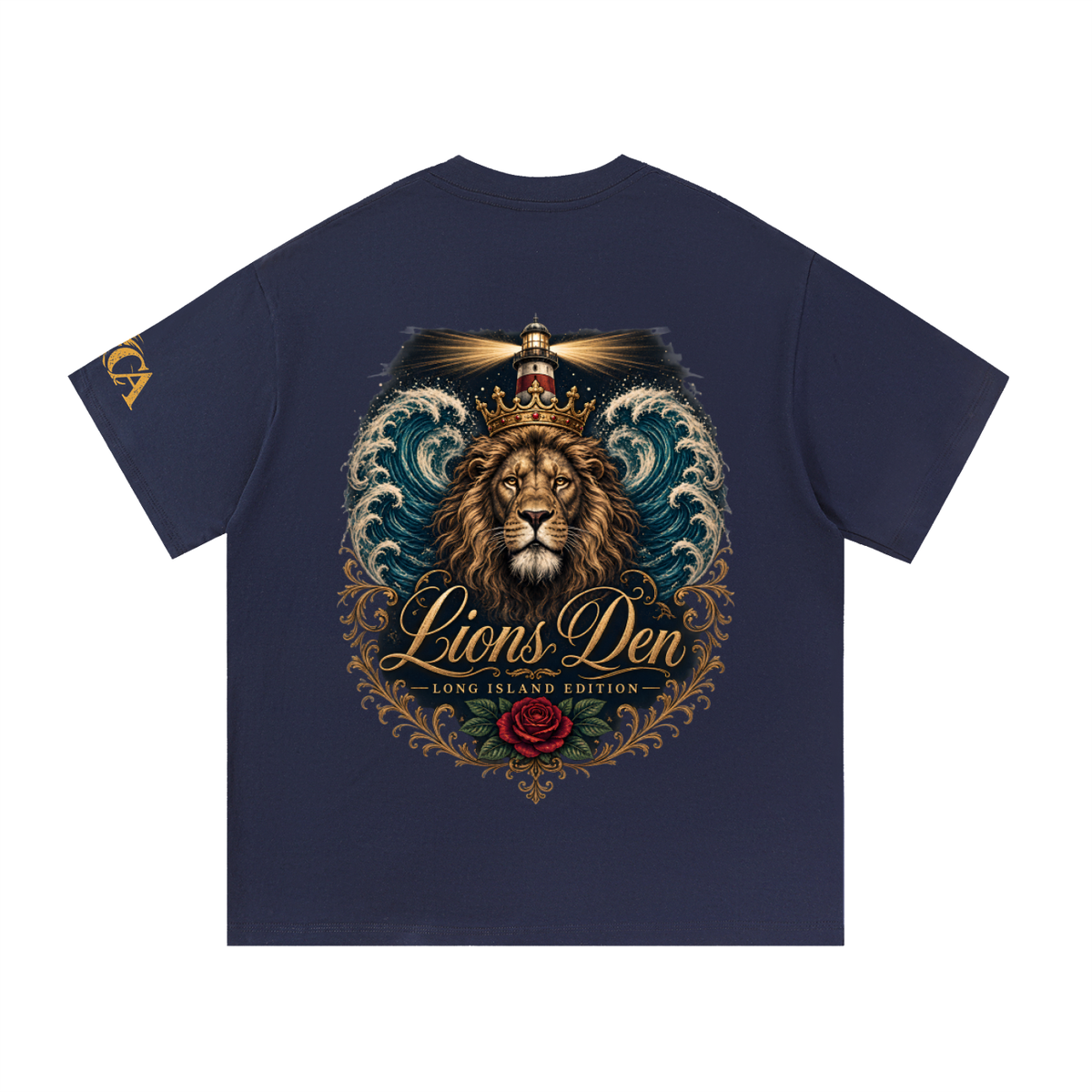 Royal Sunburst Crest Essential Cotton Tee