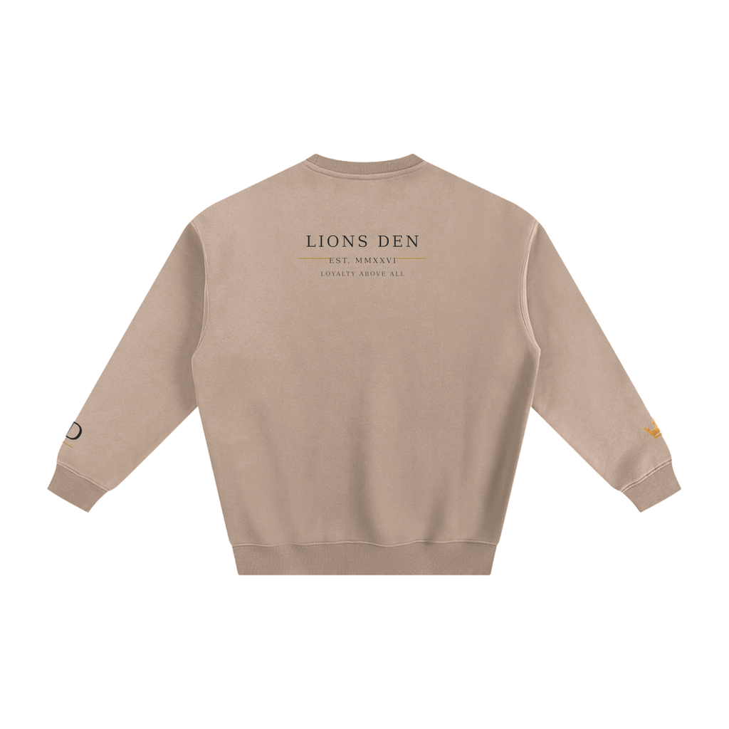 Loyalty Above All Vertical-Mark Fleece Crewneck