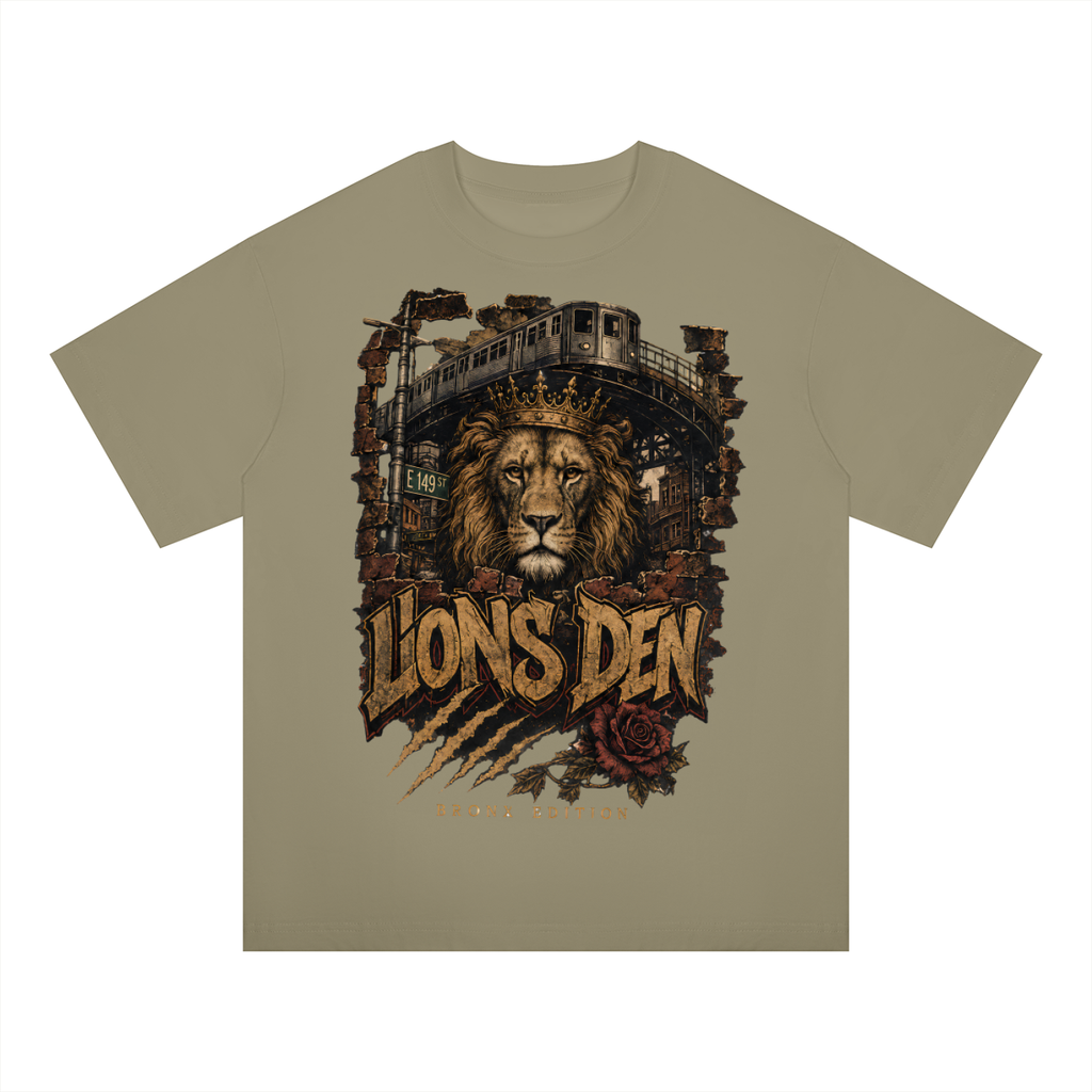 Roar of the Den Oversized Drop-Shoulder Tee