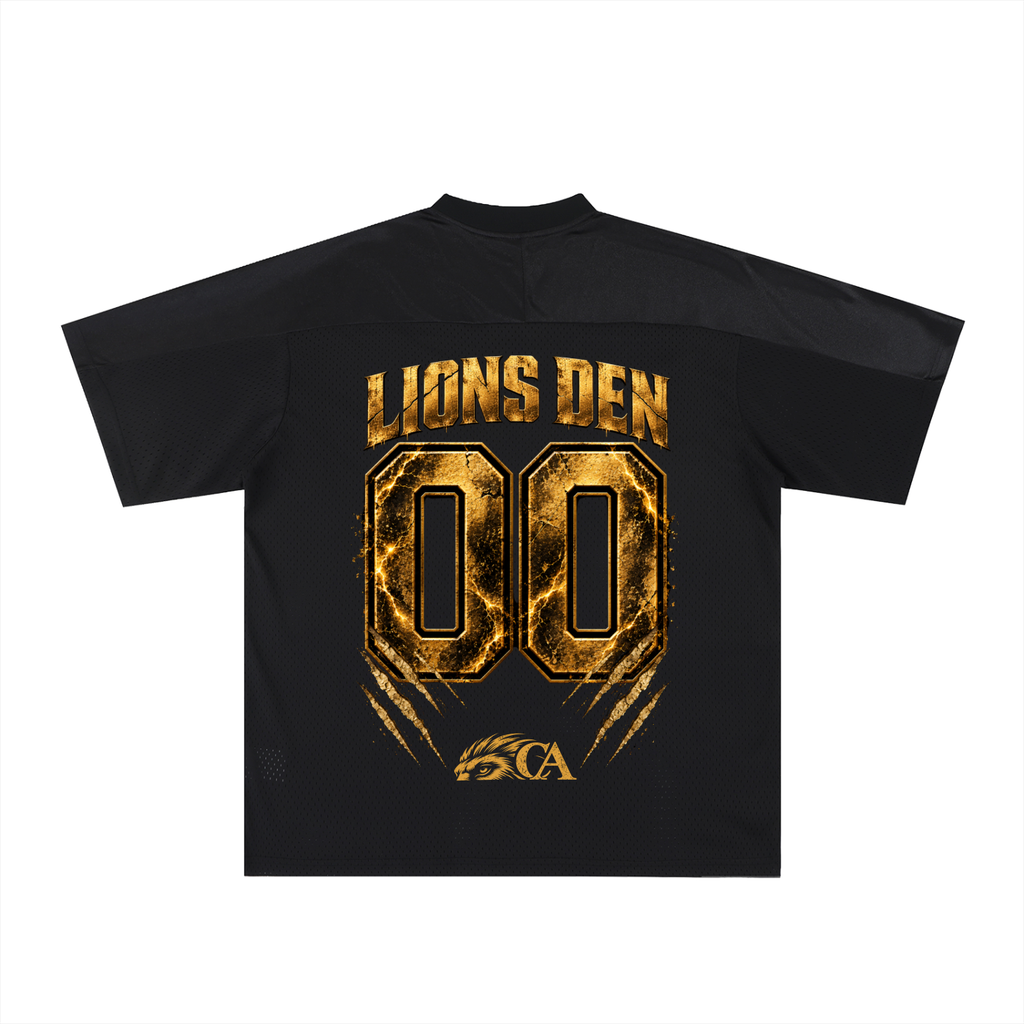 Royal 00 Shield Oversized Mesh Soccer Jersey