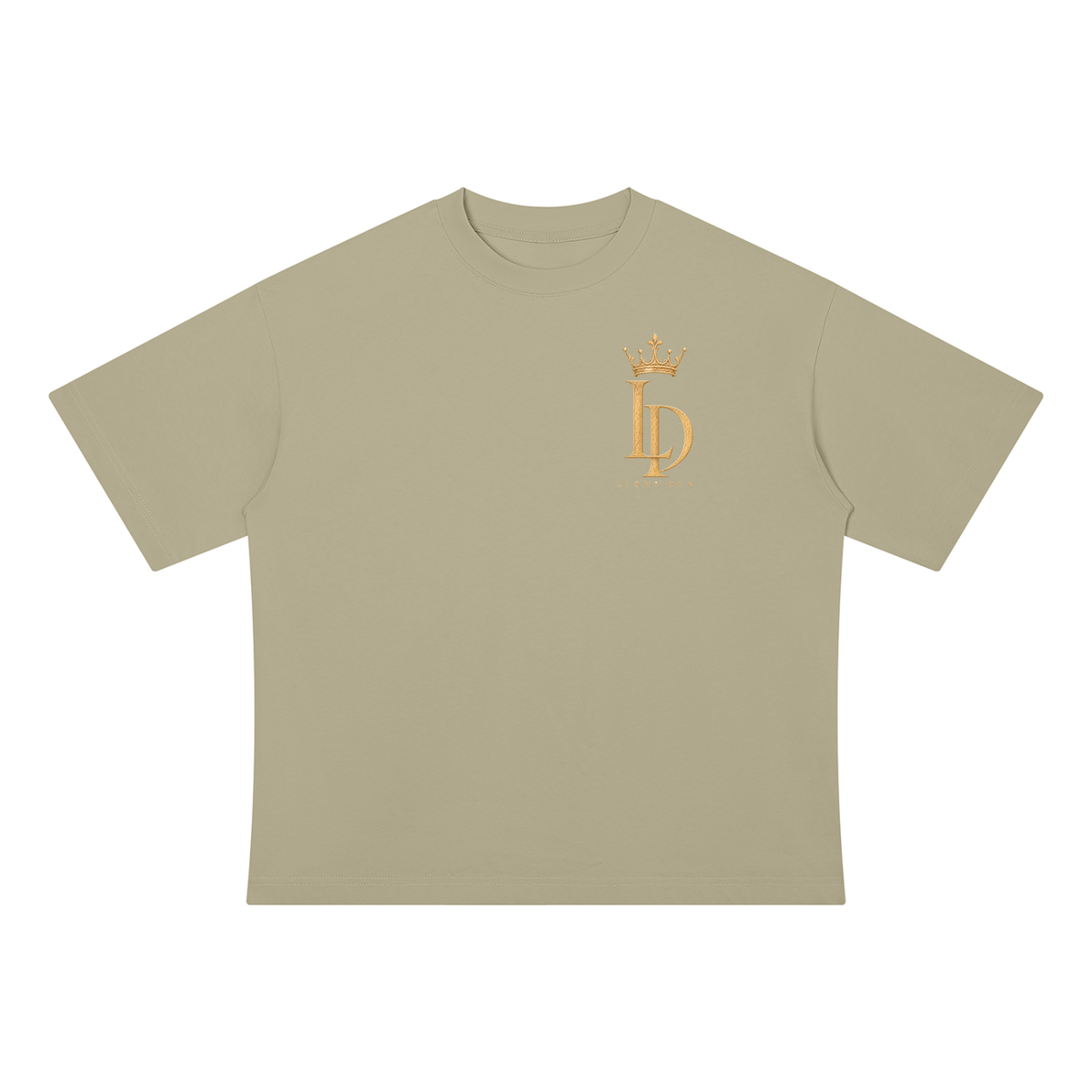 LD Classic Monogram Drop-Shoulder Cotton Tee