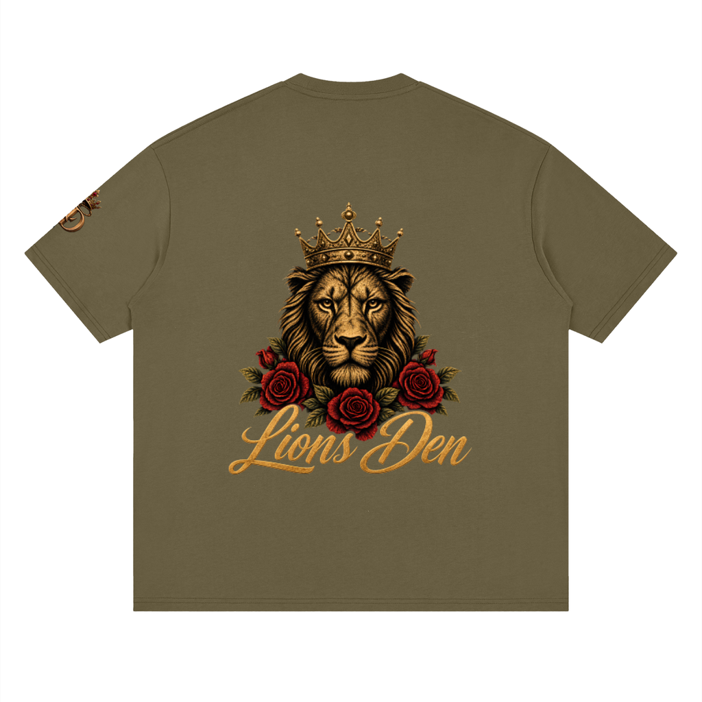 Built for the Pride Lion Streetwear Drop-Shoulder Tee