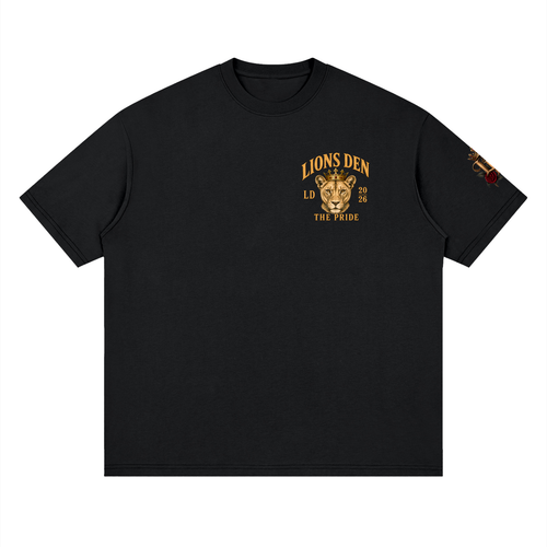 Built for the Pride Lion Streetwear Drop-Shoulder Tee