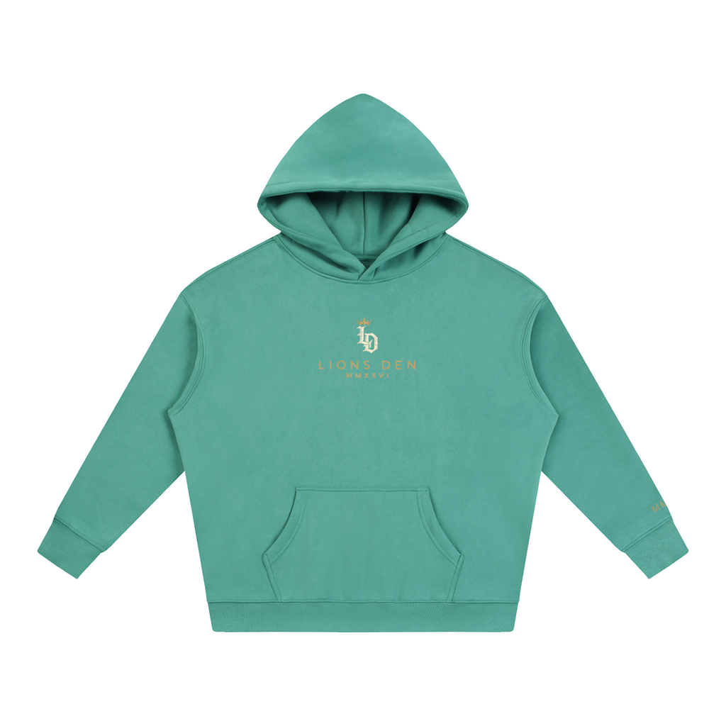 Crowned Gothic LD Oversized Fleece Hoodie
