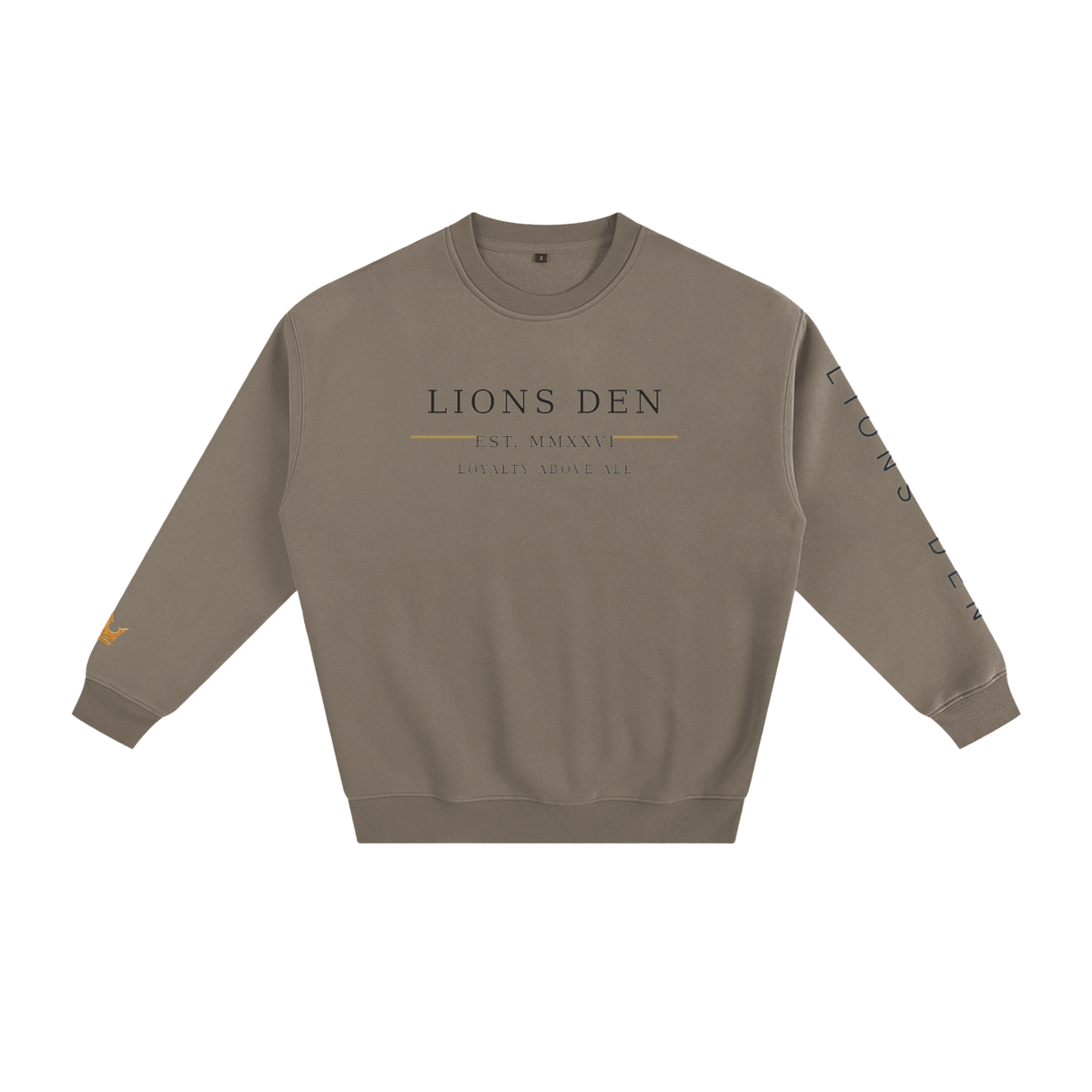 Loyalty Above All Linework Fleece Crewneck
