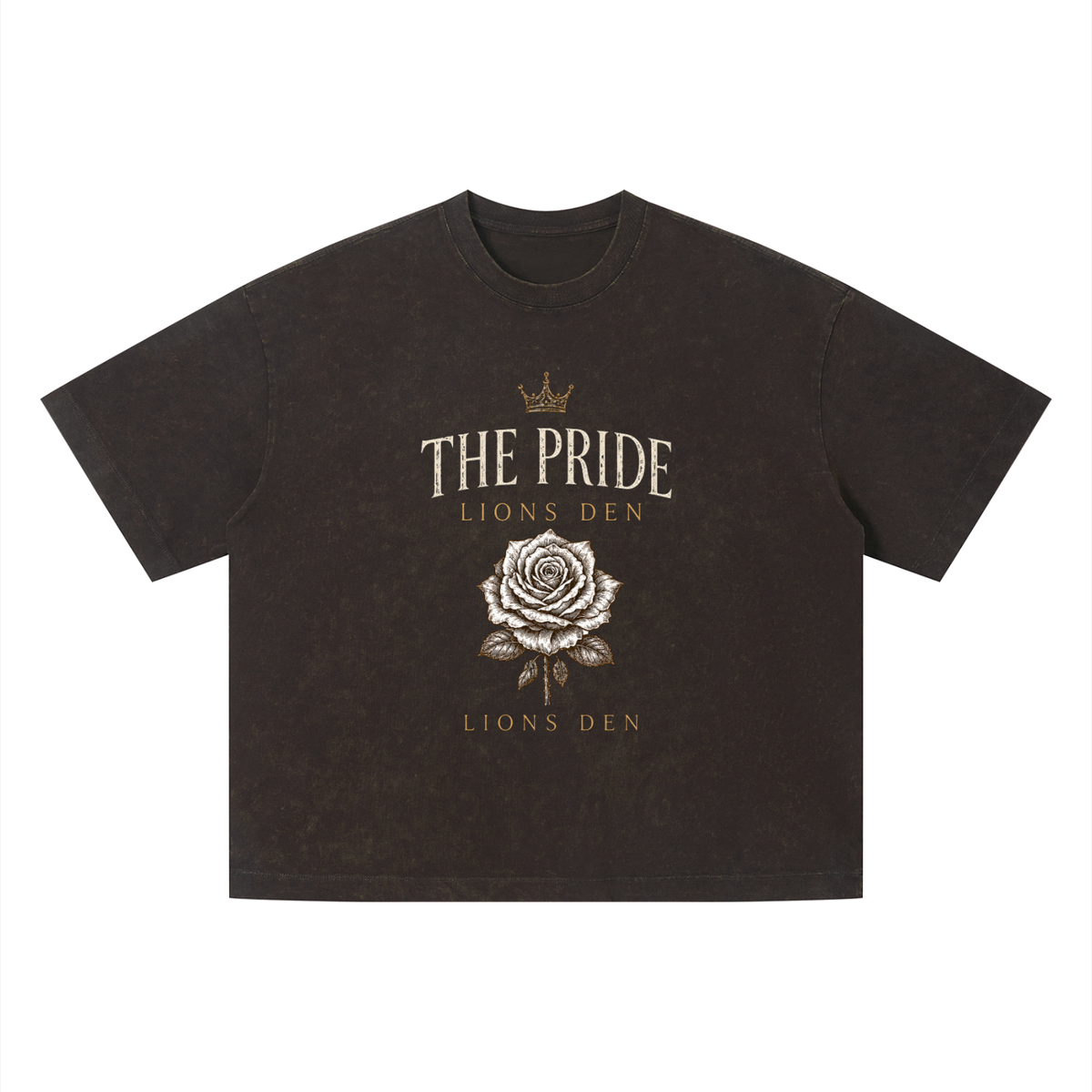 The Pride Rose Vintage-Wash Boxy Tee