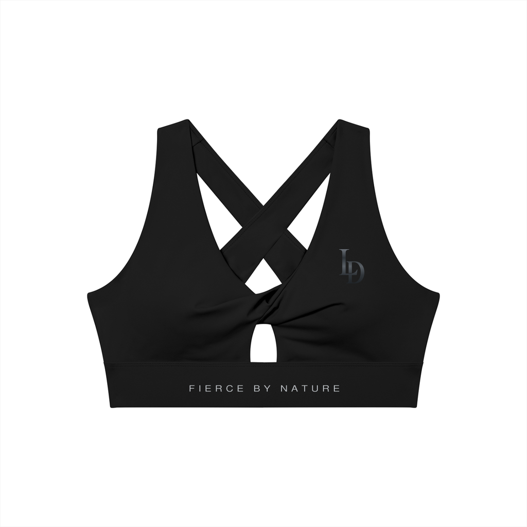 Fierce by Nature Twist-Front Sports Bra
