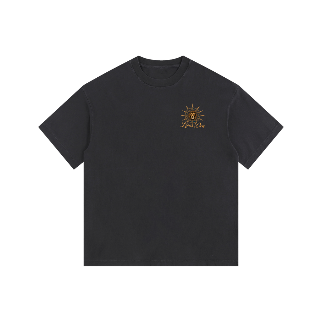 City Line to East End Vintage-Wash Oversized Tee