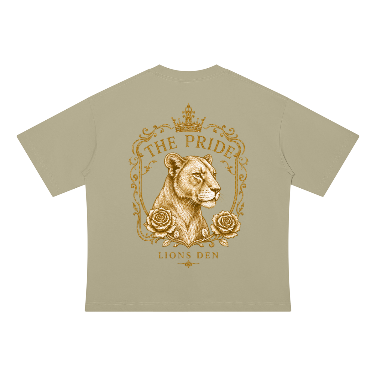LD Classic Monogram Drop-Shoulder Cotton Tee